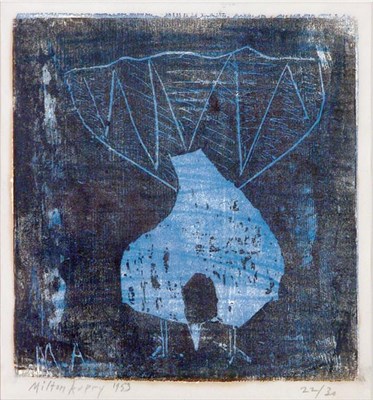 Lot 1171 - Milton Avery FANTAIL PIGEON (LUNN 47) Color...