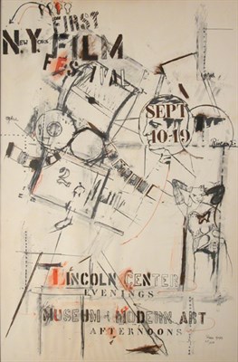 Lot 1302 - Larry Rivers FIRST NEW YORK FILM FESTIVAL...