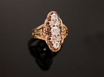 Lot 392 - Old Mine Diamond Ring
