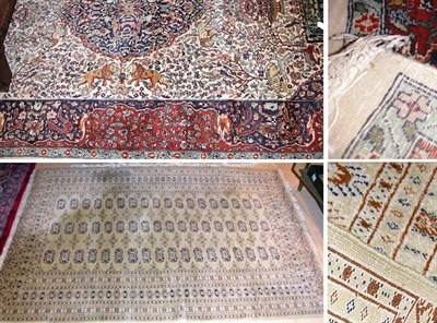 Lot 526 - Kashan Style Rug Pakistan, contemporary The...