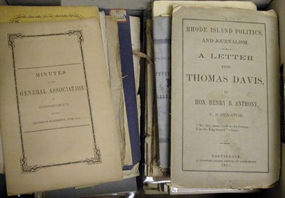 Lot 1103 - [EPHEMERA] Approximately 100 printed pamphlets,...
