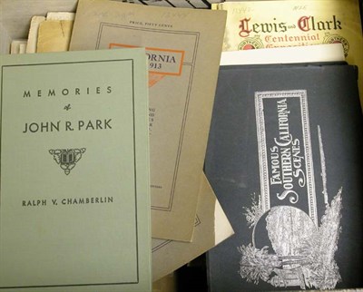 Lot 1161 - [WESTERN AMERICANA] Approximately 50 printed...