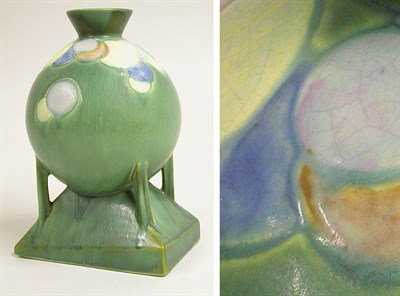 Lot 546 - Roseville Pottery Futura Vase In the Art Deco...