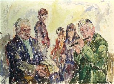 Lot 131 - Robert Taylor Carson Irish, b.1919 (i) MAKING...