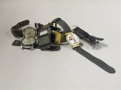 Lot 324 - Six Assorted Gentleman's Metal Wristwatches