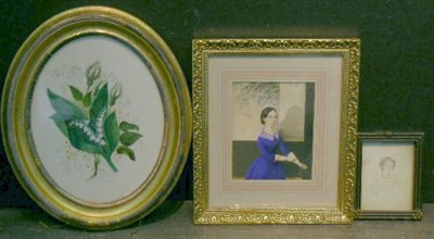 Lot 65 - (i) Anton Psenner Italian, 1793-1866 WOMAN IN...