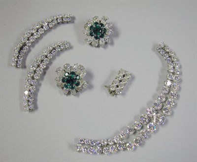 Lot 375 - Group of Green and White Stone Fragments