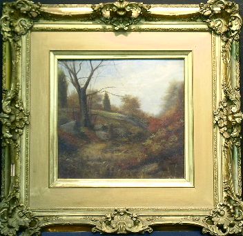 Lot 84A - E.F. Wagner American, 19th century AUTUMN...