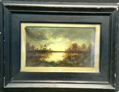 Lot 67 - J. Ribard 19th/20th Century AUTUMN SUNRISE...