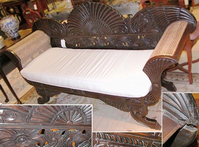 Lot 481 - Anglo-Indian Classical Style Carved Mahogany...
