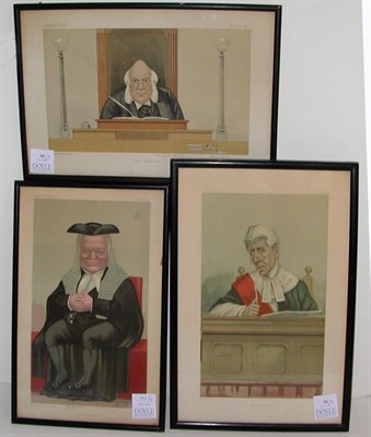 Lot 94 - After Spy CHIEF MAGISTRATE; ERMINED URBANITY;...
