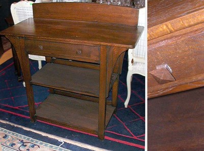 Lot 476 - Mission Oak Style Server