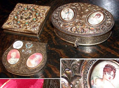 Lot 2574 - Group of Three Louis XV Style Gilt and...