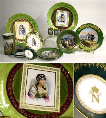 Lot 387 - Group of Continental Porcelain Articles...