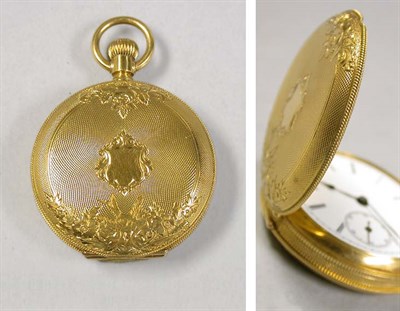 Lot 334 - Gold Hunting Case Pocket Watch
