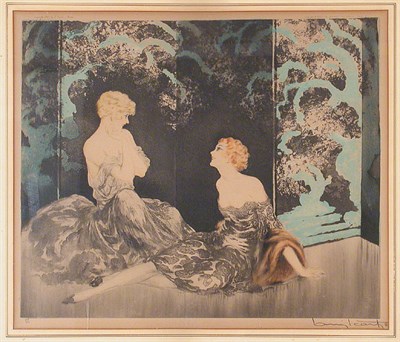 Lot 1234 - Louis Icart INTIMACY (HOLLAND/CATANIA/ISEN...