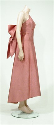 Lot 3560 - McFadden Dusky Pink One Shoulder Dress...