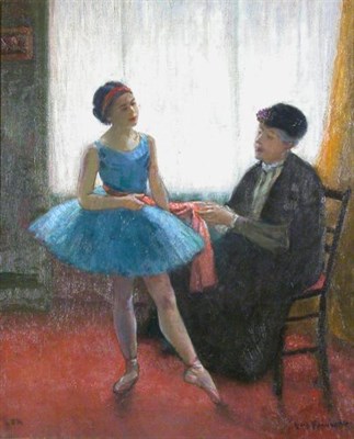 Lot 256 - Louis Kronberg 1872-1965 PREPARING FOR THE...