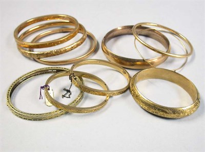 Lot 415 - Group of Assorted Bangle Bracelets