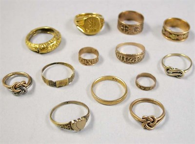 Lot 444 - Group of Assorted Rings