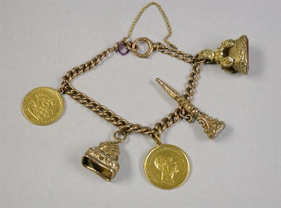 Lot 261 - Charm Bracelet