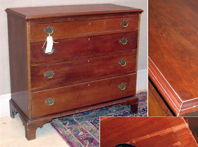 Lot 2298 - Chippendale Maple Chest of Drawers The...