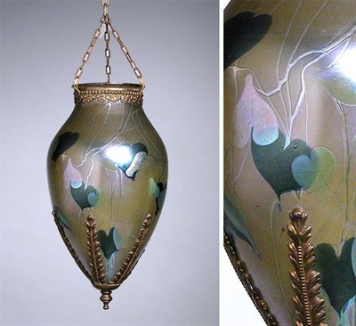 Lot 549 - Tiffany Favrile Iridescent Glass and...