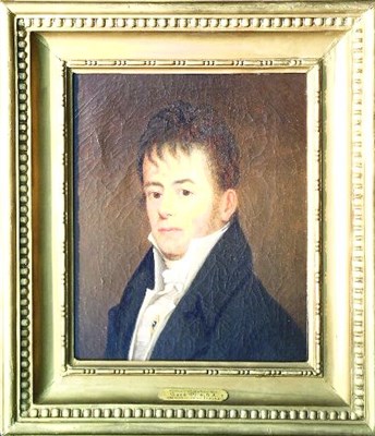 Lot 2029 - Attributed to Bass Otis PORTRAIT OF AUBREY Oil...