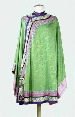 Lot 3816 - Chinese Arsenic Green Informal Robe Circa 1920...