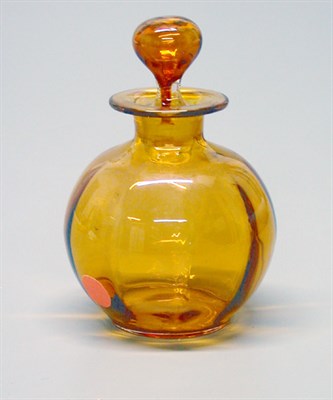 Lot 2555 - Group of Three Art Glass Items Comprising an...
