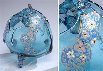 Lot 2517 - Auguste Jean Applied and Enamel Decorated...