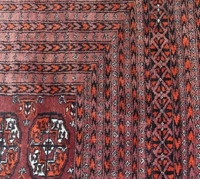 Lot 746 - Pakistan Bokhara Carpet Approximately 10 feet...
