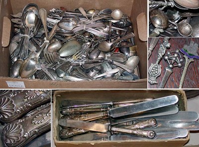 Lot 577 - Miscellaneous Group of Silver Plated Flatware...