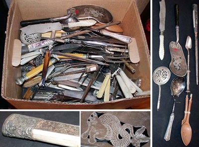 Lot 554 - Group of Silver Plated Serving Pieces...