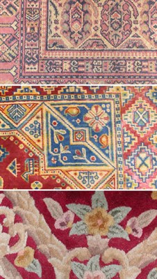 Lot 742 - Group of Four Machine Made Rugs Approximately...