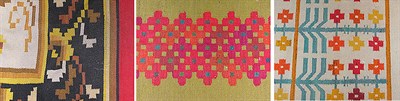 Lot 743 - Group of Three Romanian Kilims Approximately 7...