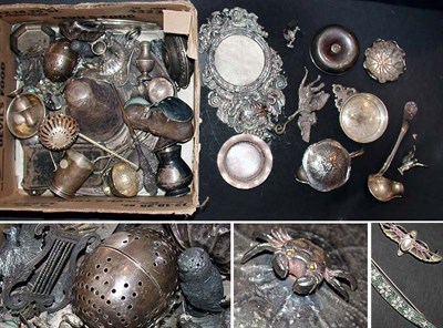 Lot 565 - Miscellaneous Group of Sterling Silver,...