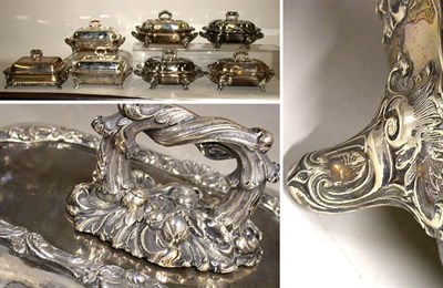 Lot 272 - Miscellaneous Group of Seven Sheffield Silver...