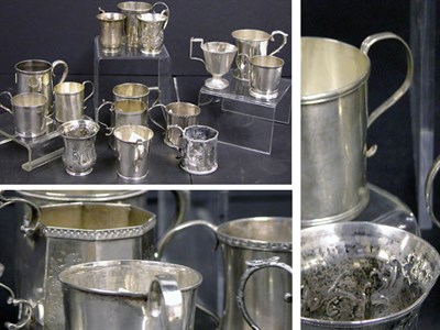 Lot 2214 - Miscellaneous Group of Silver Cups and Mugs...