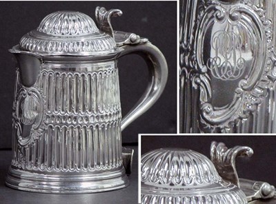 Lot 2158 - American Silver Covered Jug 18th Century and...