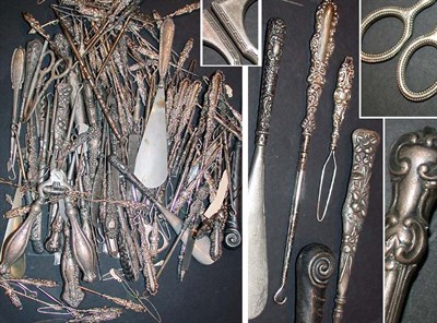 Lot 308 - Miscellaneous Group of Silver and Silver...