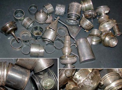 Lot 323 - Miscellaneous Group of Sterling Silver...