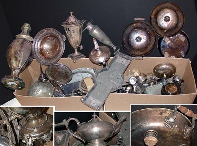Lot 547 - Miscellaneous Group of Silver Plated Hollow Ware