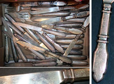 Lot 325 - Group of Cartier Sterling Silver Fish Knives...