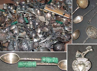 Lot 573 - Group of Continental Silver and Silver Plated...