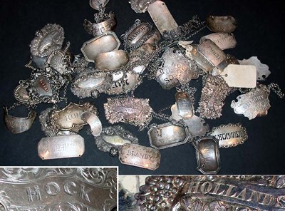 Lot 340 - Miscellaneous Group of Sterling Silver Bottle...
