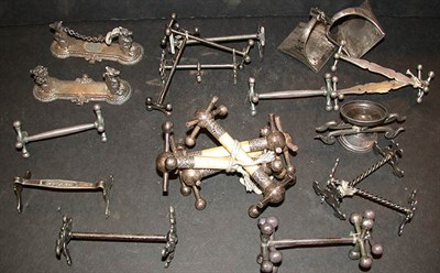 Lot 572 - Group of Silver Plated Knife Rests