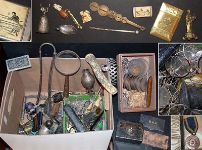 Lot 425A - Miscellaneous Groups of Items Including eye...