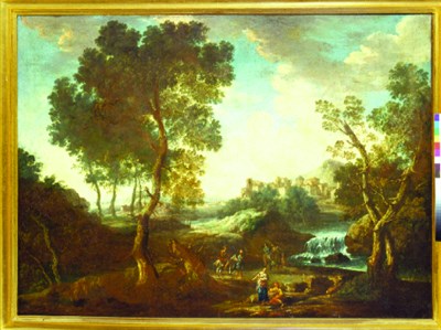 Lot 4044 - Follower of Gaspard (Poussin) Dughet CLASSICAL...