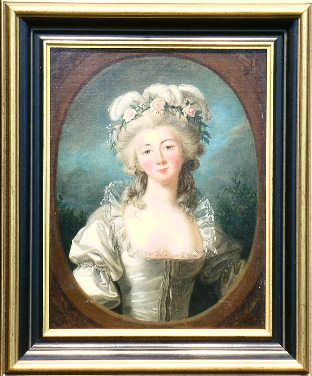 Lot 10 - Follower of Jean-Marc Nattier PORTRAIT OF A...